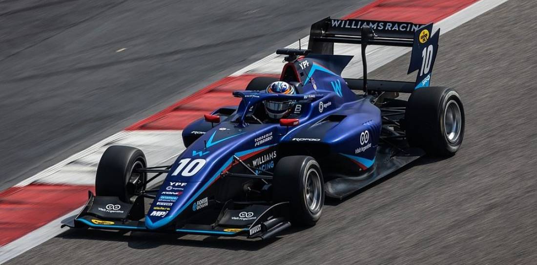Fórmula 3: Cuarto puesto para Franco Colapinto en la primera práctica en Barcelona