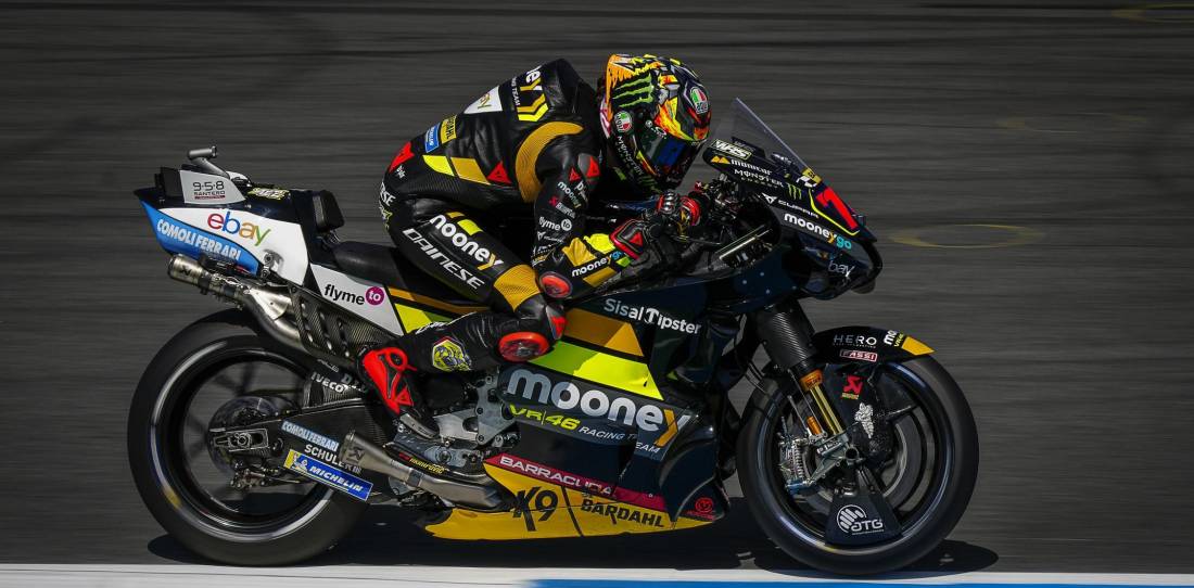 MotoGP: Bezzecchi, el más rápido en la primera práctica en Assen