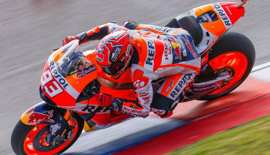 Apareció Márquez