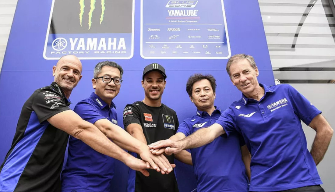 Morbidelli confirmado en el equipo oficial Yamaha