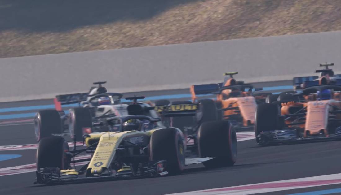 El trailer del juego de la Fórmula 1