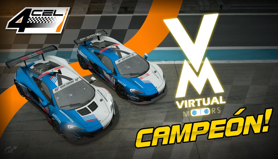 Virtual Motors, el gran campeón del Campeonato Evo Latam 4
