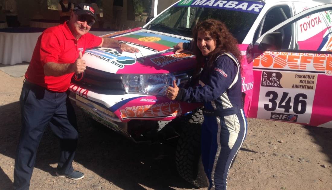 Alicia Reina finalmente correrá el Dakar
