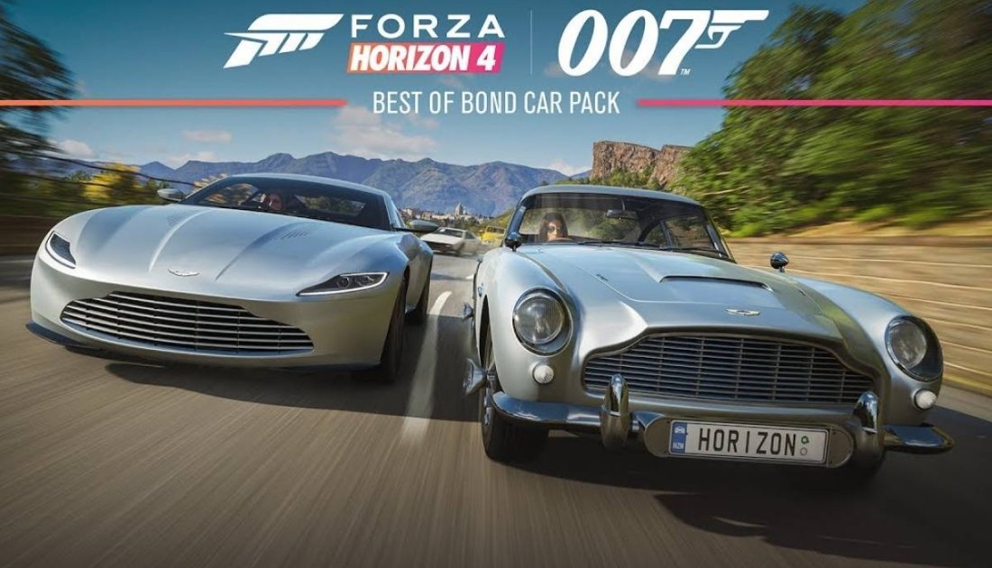 El Forza Horizon 4 tendrá autos de James Bond