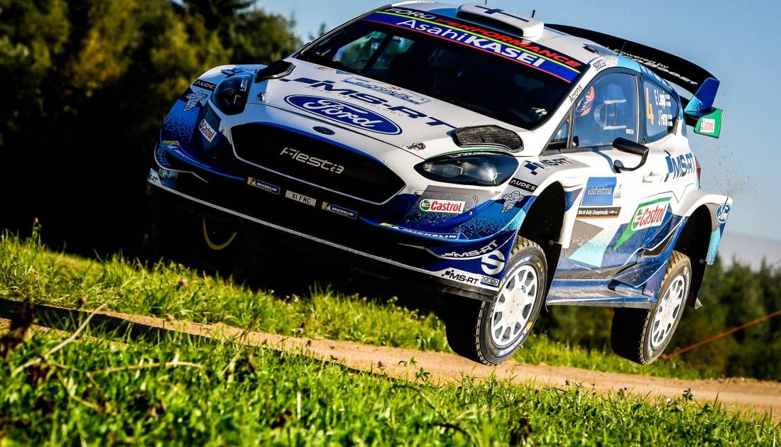 Lappi y Ogier empataron en el arranque del Rally de Estonia