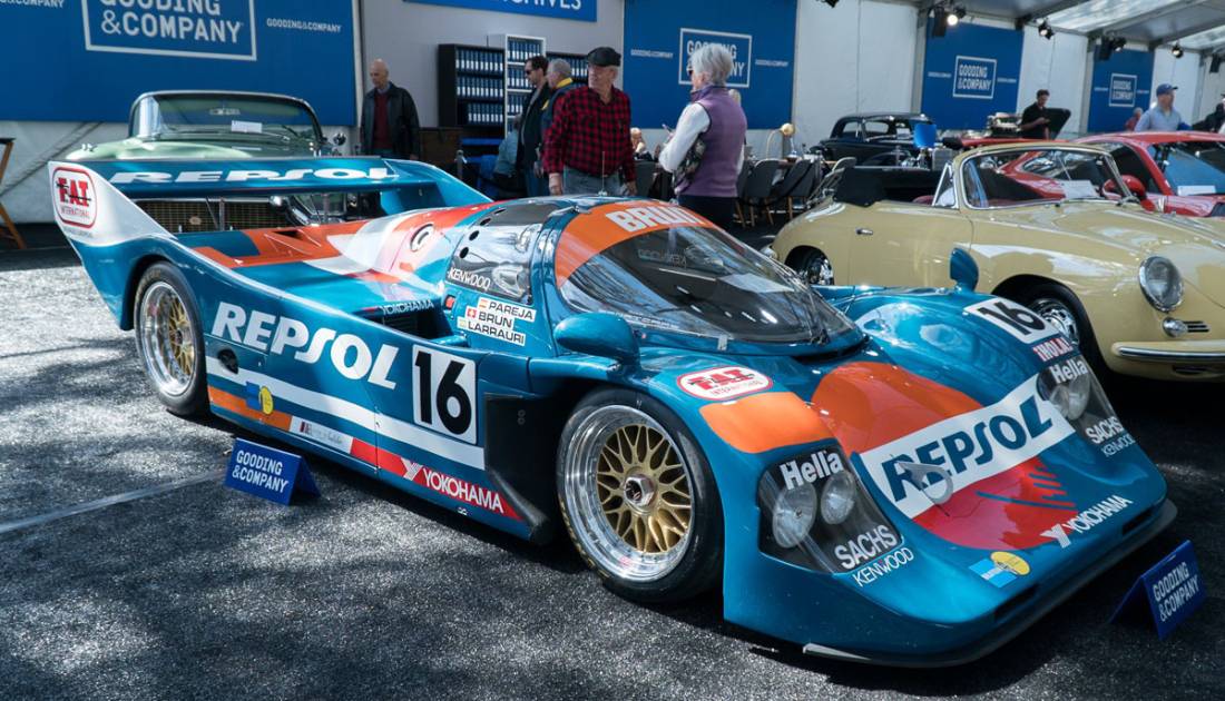 Subastaron el Porsche de Le Mans usado por Larrauri