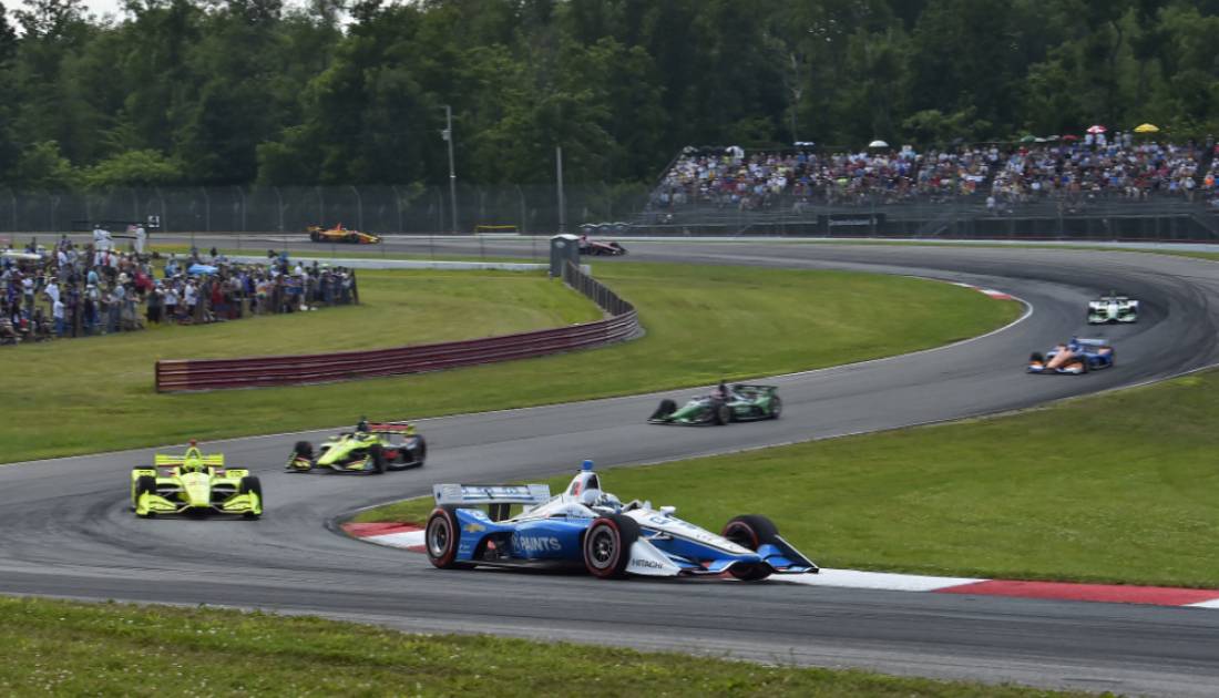 IndyCar corre en MidOhio y con público Carburando