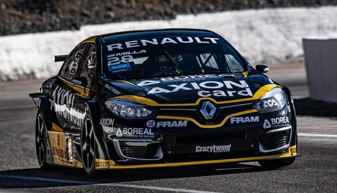 Matías Milla ganó con Renault una gran carrera en El Zonda