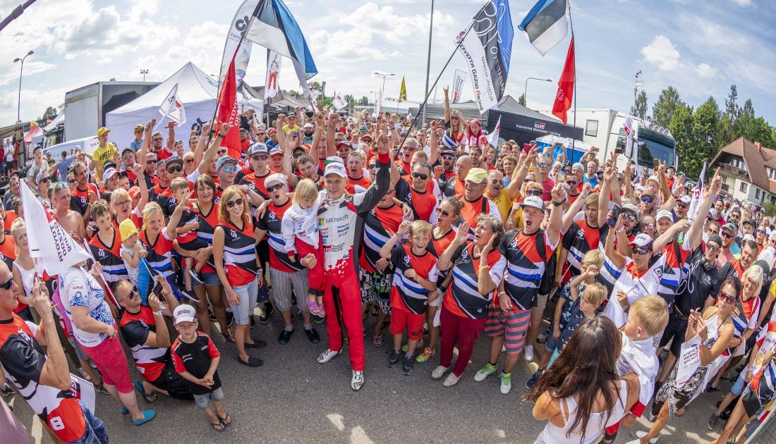 Estonia recibe a los equipos oficiales del WRC