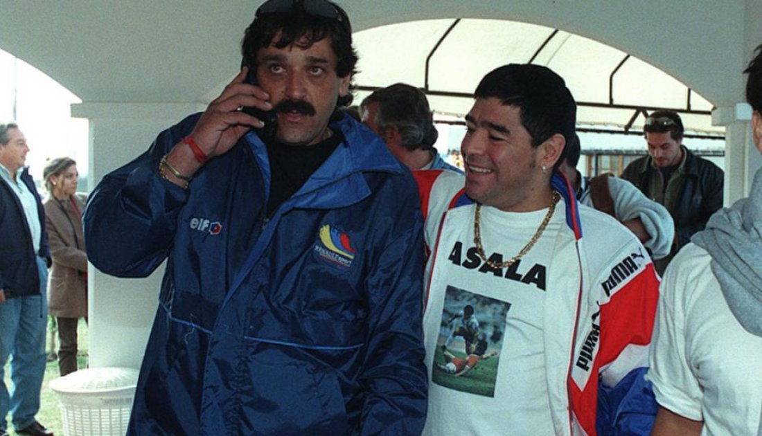 El día que Maradona giró con Gabriel Raies