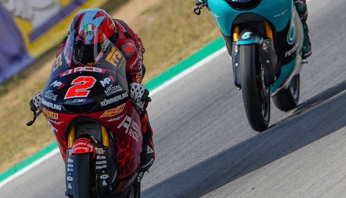 Rodrigo entrenó en Sachsenring