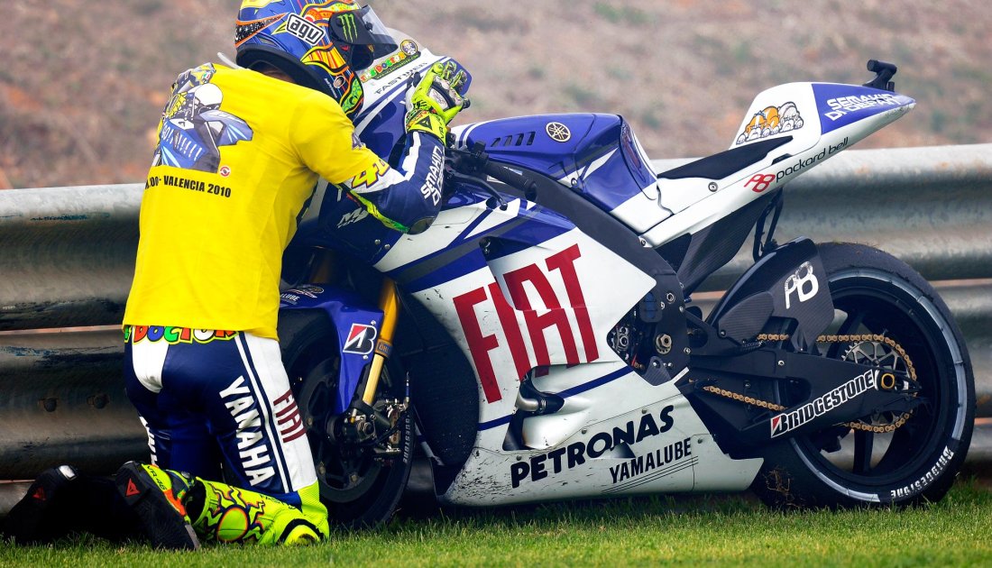 Los mejores momentos de Valentino Rossi en MotoGP