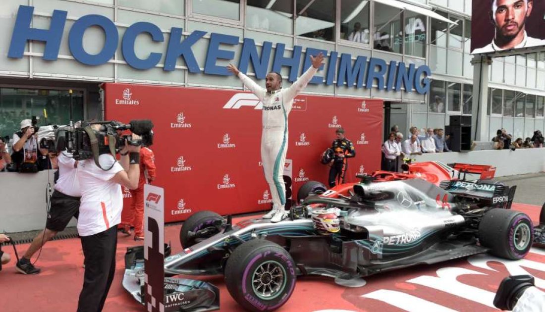 Con su remontada Hamilton se metió en la historia de la F1