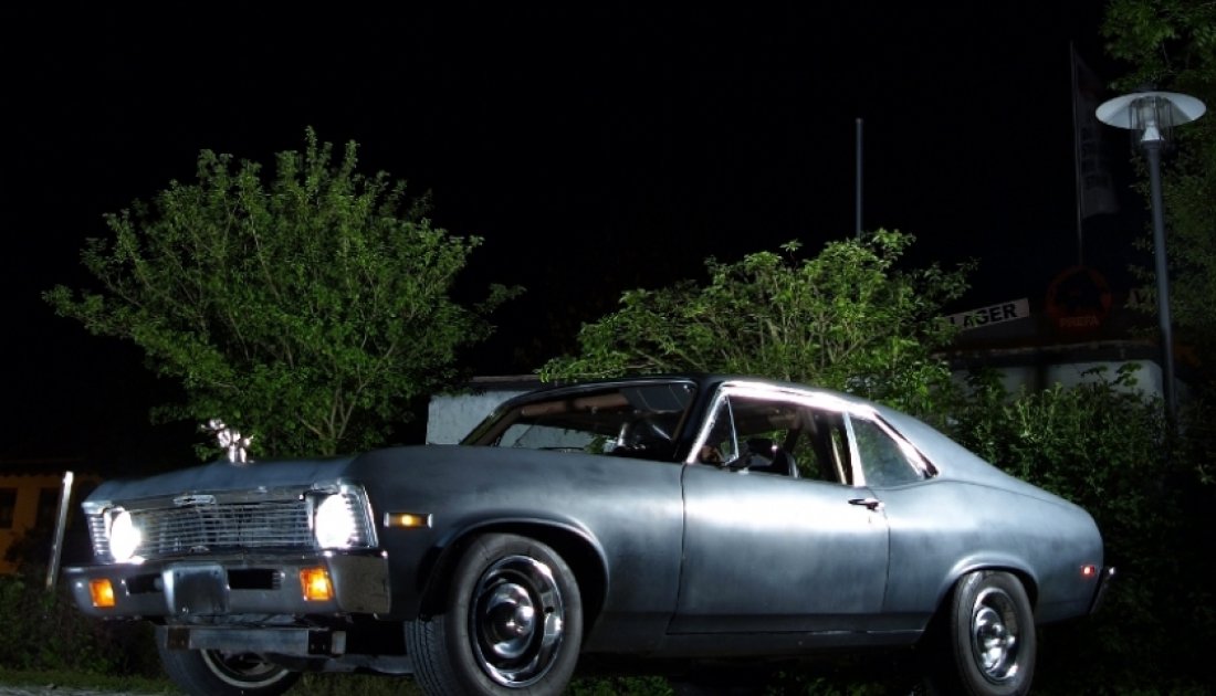 Una Chevy de película Carburando