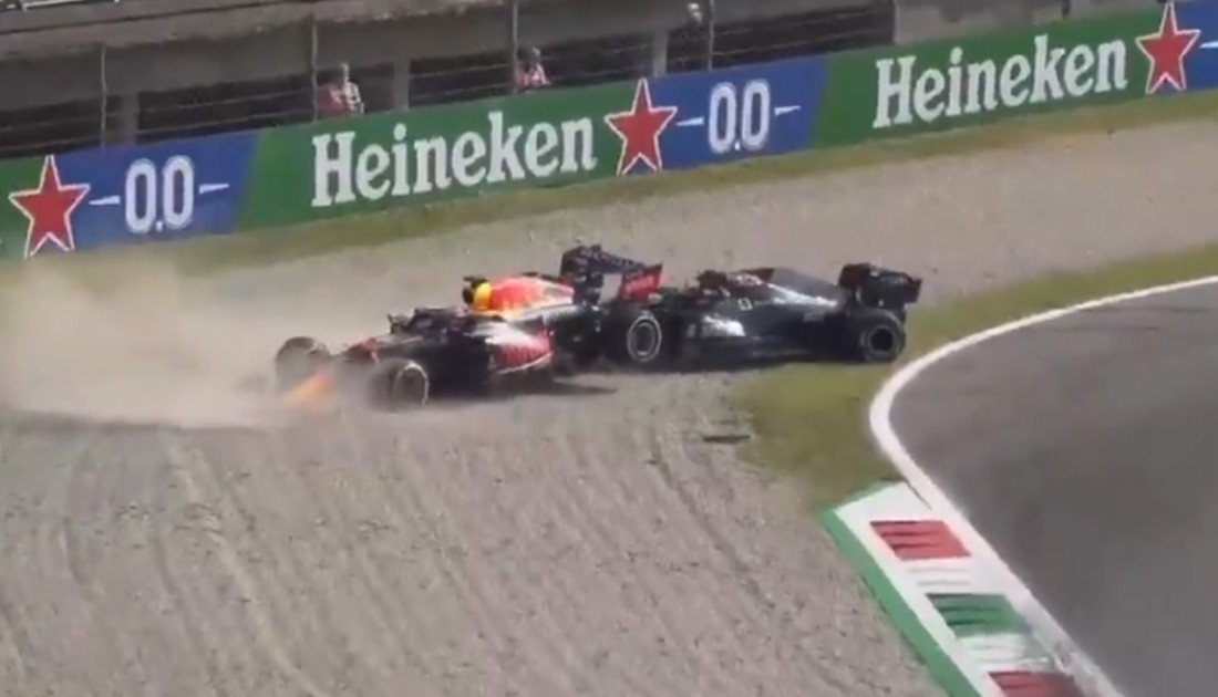 Hamilton – Verstappen y un incidente que los dejó con las manos vacías