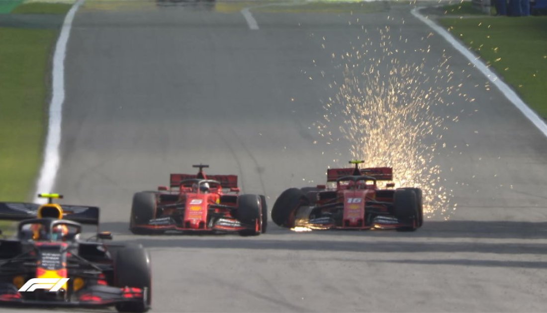 Vettel – Leclerc: el duelo con un antecedente reciente