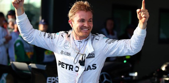 Rosberg con el pie derecho