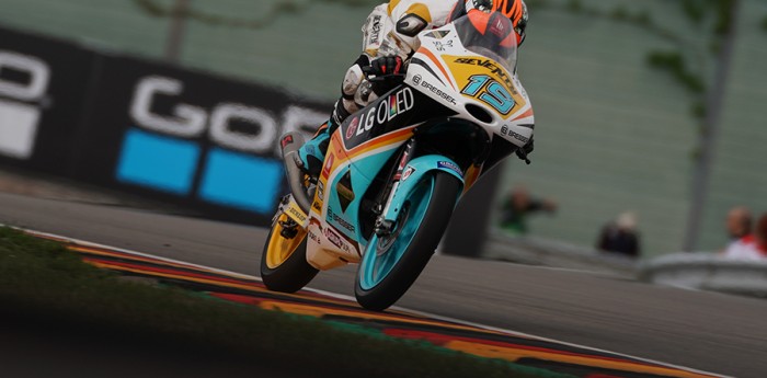 Rodrigo larga 15to. en Sachsenring