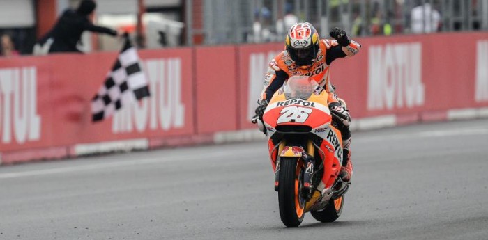 Pedrosa se quedó con el GP Japón