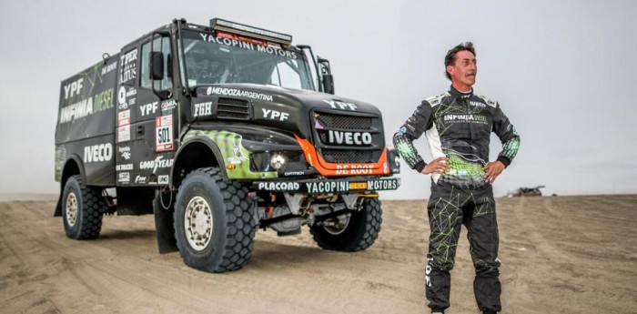 Villagra quedó segundo en la segunda jornada del Dakar