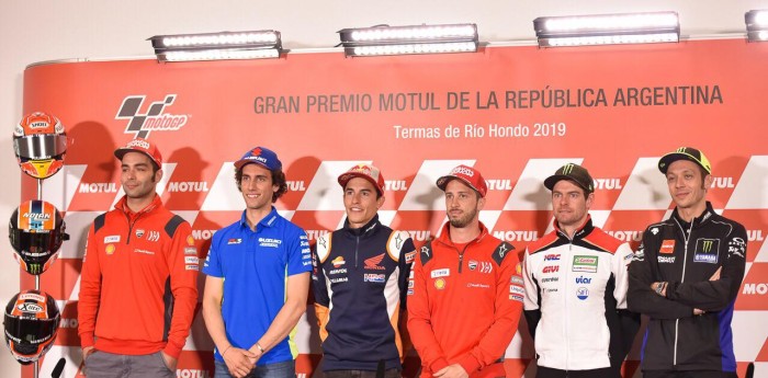 CONFERENCIA DE PRENSA DE MOTOGP EN TERMAS