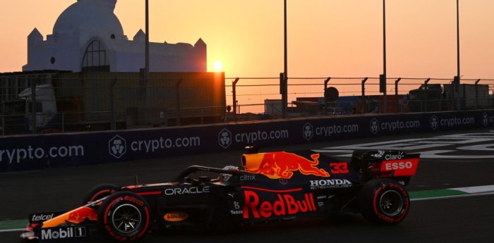 Verstappen apareció en el último ensayo