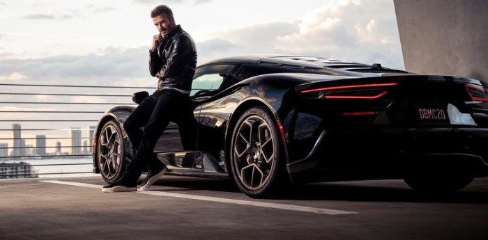 El fabuloso nuevo auto de David Beckham