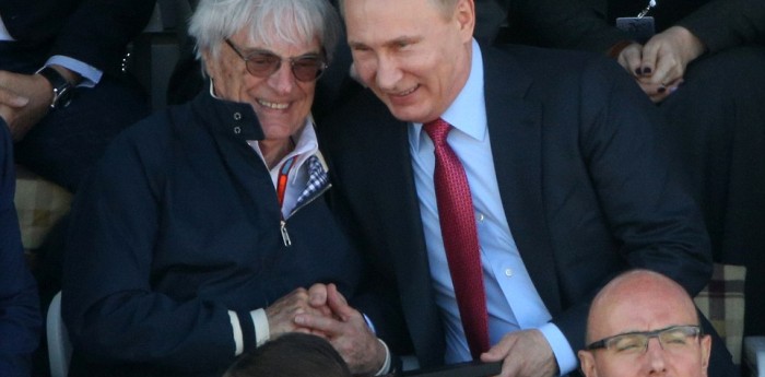 Ecclestone a favor de Putin