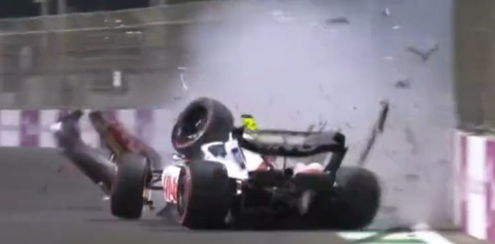 Impresionante accidente de Mick Schumacher