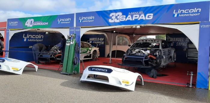 Así están los boxes del Top Race en Viedma