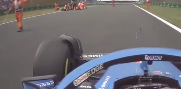 F1: así fue la invasión de pista en Silverstone