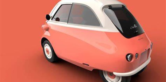 Evetta, un eléctrico, copiado del Isetta