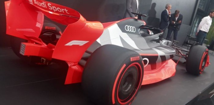 Audi presentó su proyecto Fórmula 1