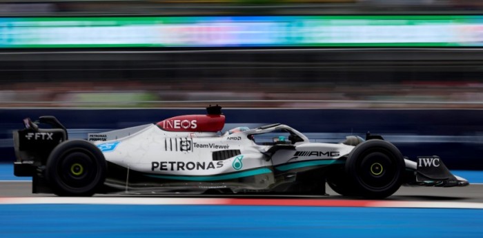 F1: Los Mercedes de Russell y Hamilton dominaron el tercer ensayo en México