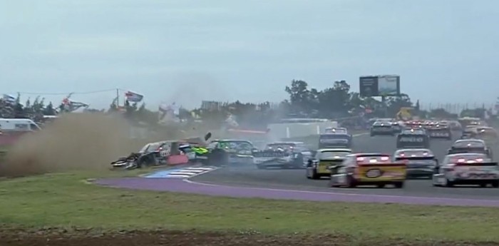 VIDEO: impactante accidente en la final del TC en San Nicolás