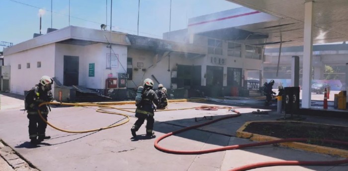 Seis heridos tras una explosión en una estación de servicio en La Paternal