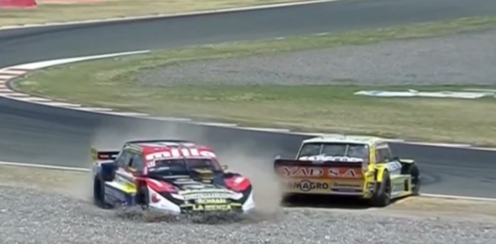 VIDEO: TC: ¡Di Palma se despistó y casi le pega Todino en el entrenamiento!