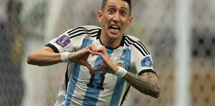 El pálpito de Di María, en lo que fue la previa del encuentro entre Argentina y Francia