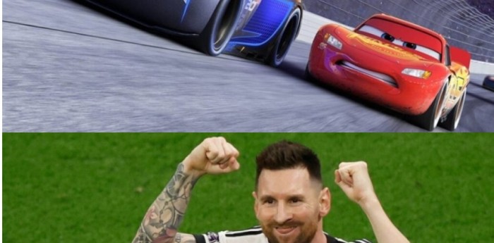 El paralelismo entre Cars 3 y la consagración de Messi en Qatar que se hizo viral