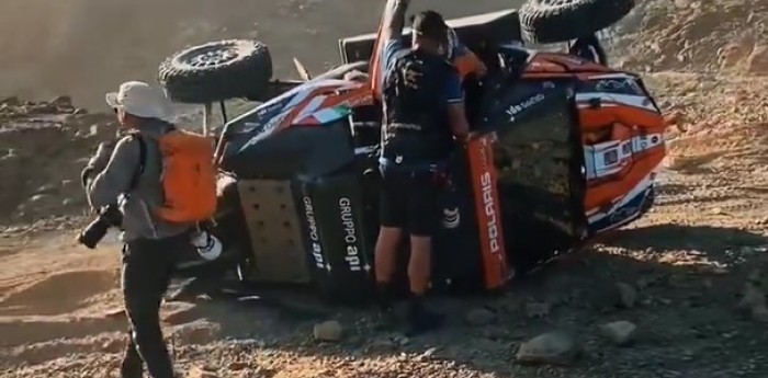 El Dakar 2023 ya tuvo su primer accidente