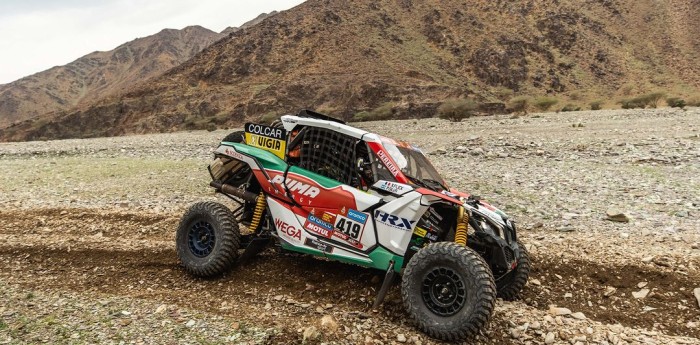 El Pato Silva se metió dentro del top 20 en la quinta etapa del Dakar 2023