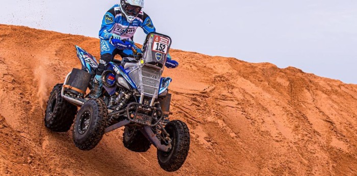 Dakar 2023: Manuel Andújar, el mejor argentino de la décima etapa en Quads