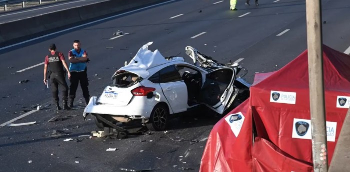 Accidente fatal y caos en la avenida General Paz: un muerto y cuatro horas de corte