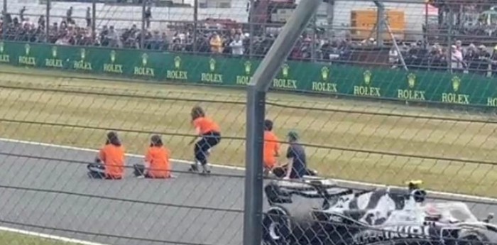 El día en que manifestantes interrumpieron una carrera de F1