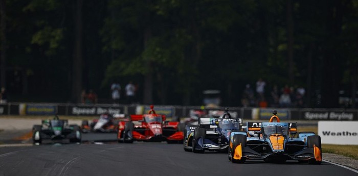 IndyCar: Los datos de la carrera en la que estuvo presente Canapino en Road America