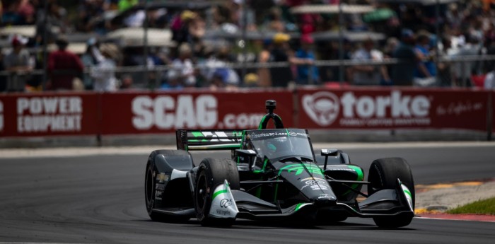 IndyCar: Canapino finalizó en el puesto 23 en la primera práctica en Mid-Ohio