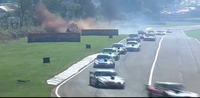 Impactante accidente de Canapino en la final del TC Pista