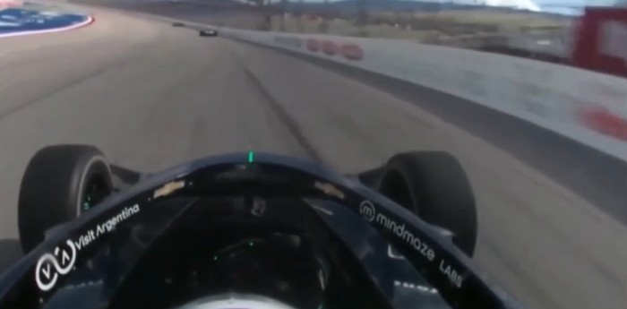 IndyCar: ¡Sin respiro! Así es una vuelta a fondo con Canapino en Iowa