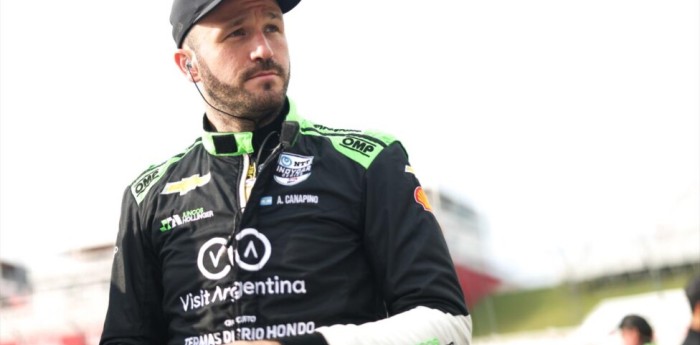 IndyCar: Canapino, tras la clasificación en Nashville: “Volvimos a estar complicados con el auto”