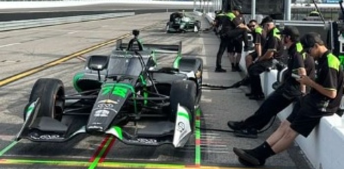 IndyCar: comenzó la prueba de Canapino en World Wide Technology Raceway